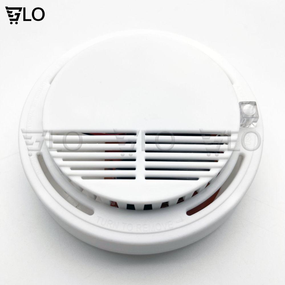 Máy Báo Cháy Smoke Alarm Kèm Pin 9V