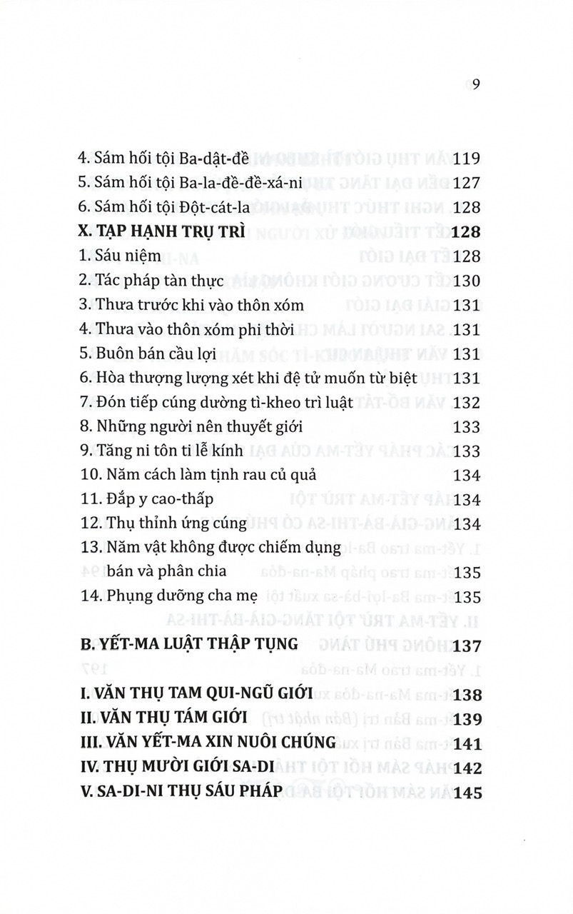 Lược Thuật Các Pháp Yết - Ma