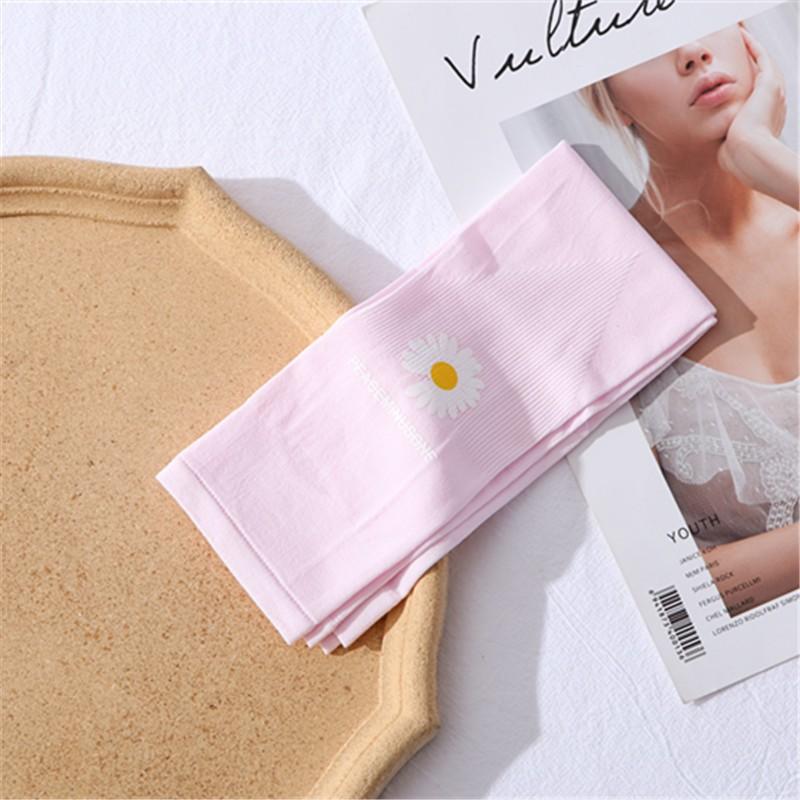 PVN25581 Găng tay chống nắng xỏ ngón Hoa cúc phong cách Hàn Quốc T2