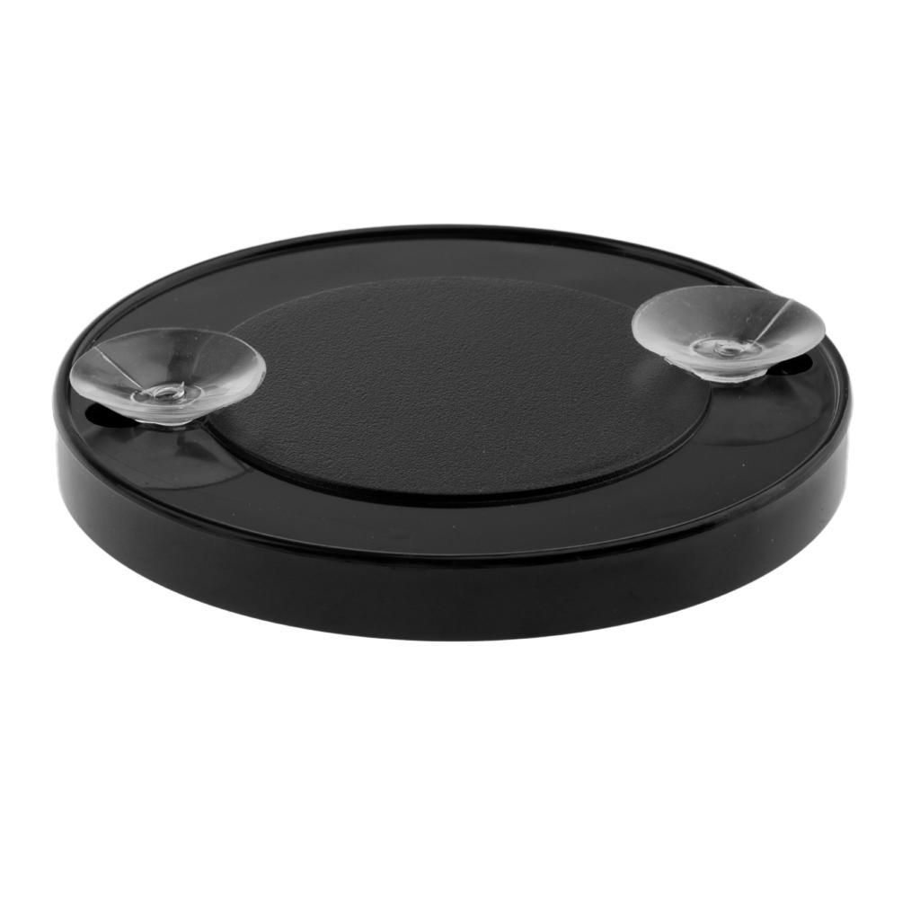 4xTravel Wall Suction Mirror 10x Magnifying for Makeup Cosmetic Bedroom Mirror Black