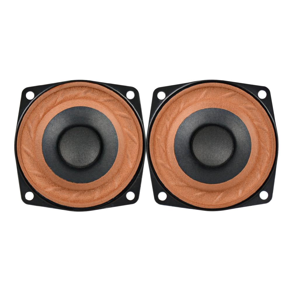 AIYIMA 2.5 inch 15W Loa di động Audio 4ohm 8ohm Full Range Hifi Bass Mini Loa DIY cho Nhà hát tại nhà 2PCS Color: 8 Ohm