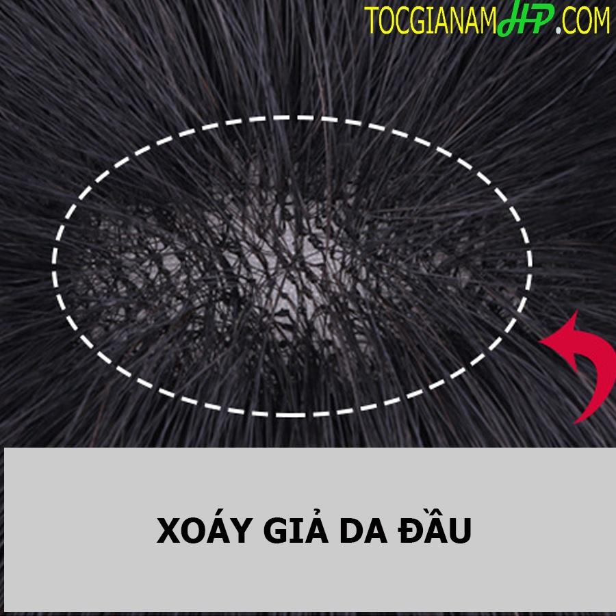 Tóc giả nữ ngắn ngang vai trẻ trung, làm từ tóc thật