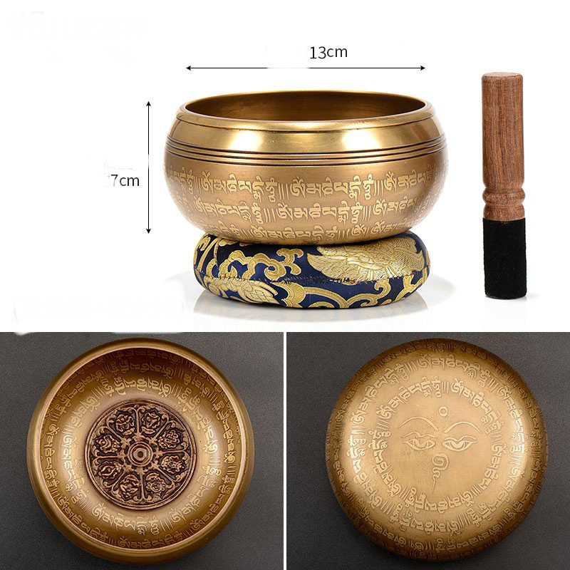 Chuông xoay tỉnh thức - Nepal Singing Bowl (mẫu Omani 1)