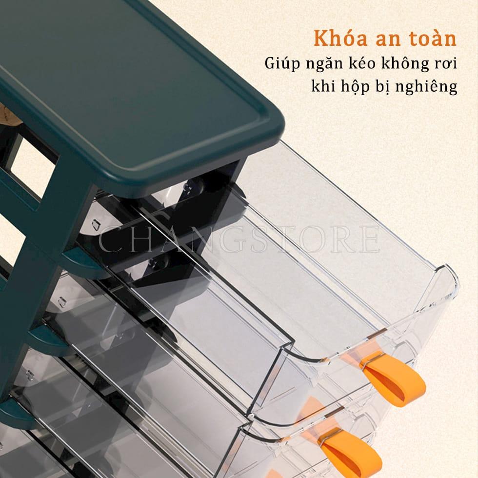 Hộp Nhựa Đựng Đồ Đa Năng, Tủ Đựng Nhiều Tầng Có Ngăn Kéo Cực Kỳ Tiện Lợi Cho Người Sử Dụng.