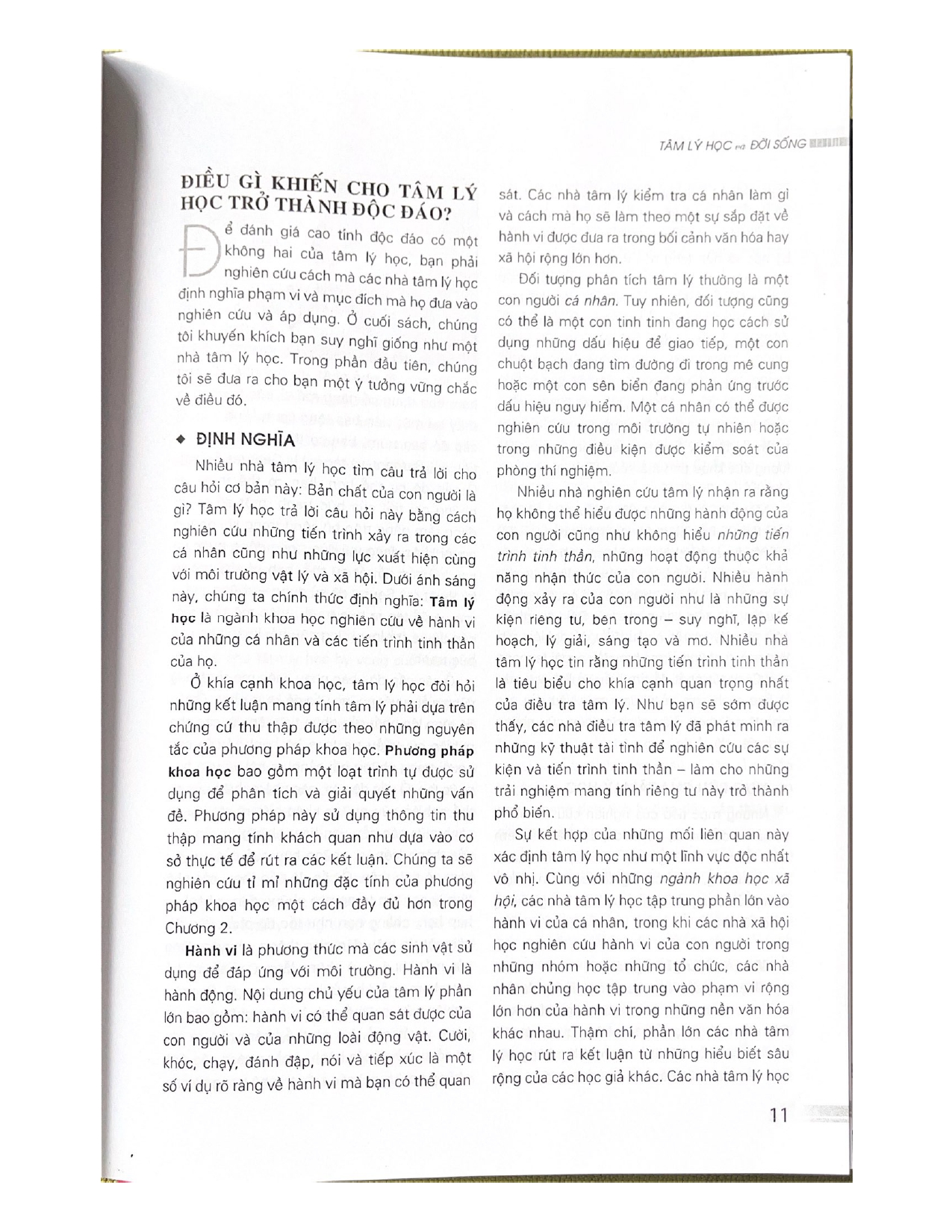 Tâm Lý Học & Đời Sống - Vanlangbooks