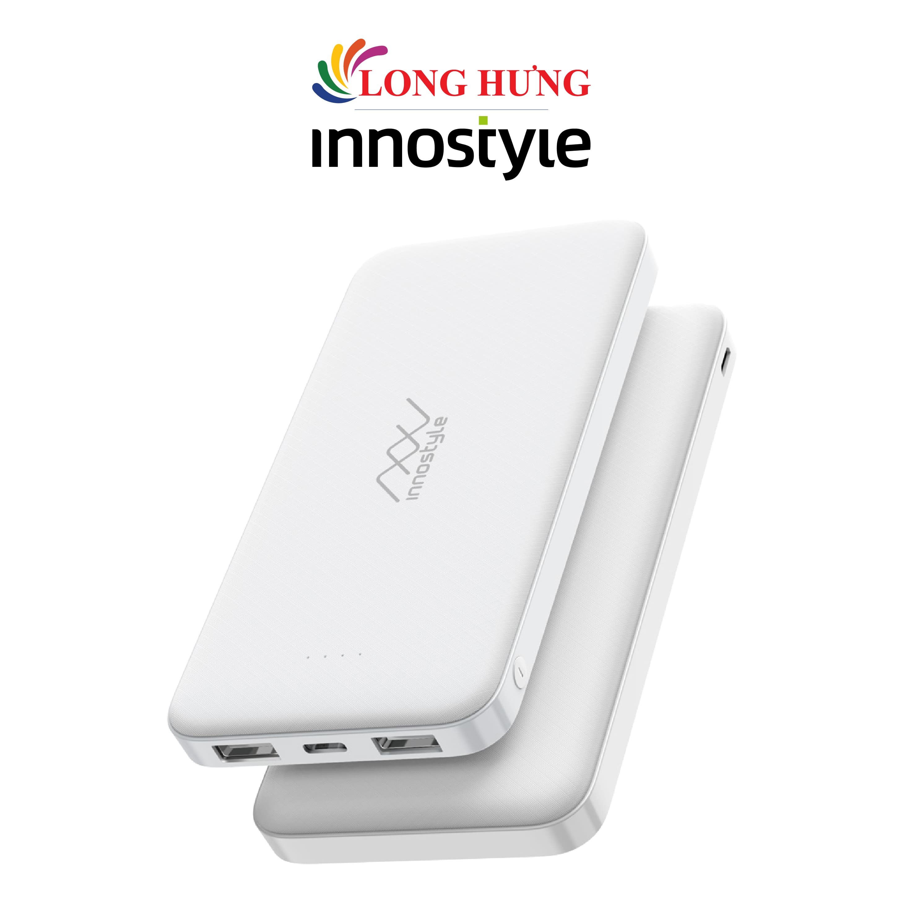 Sạc dự phòng Innostyle PowerGo 10000mAh with Smart AI IP10SA - Hàng chính hãng