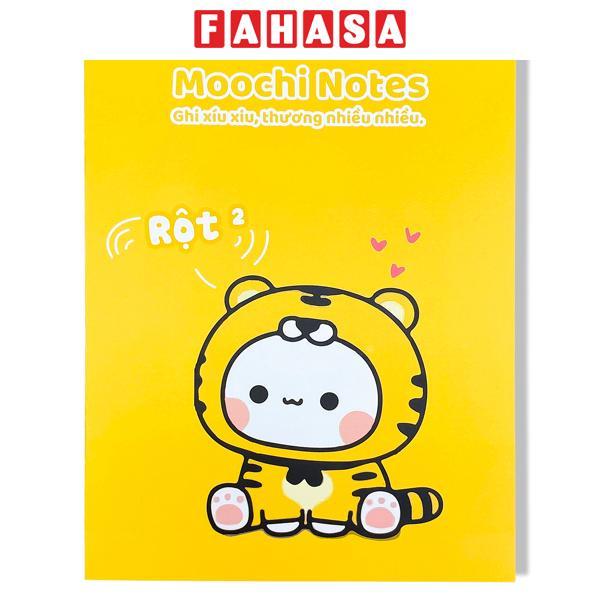 Tập Học Sinh Moochi Trơn - 4 Ô Ly Vuông - 48 Trang 120gsm - The Sun - Hổ Vàng