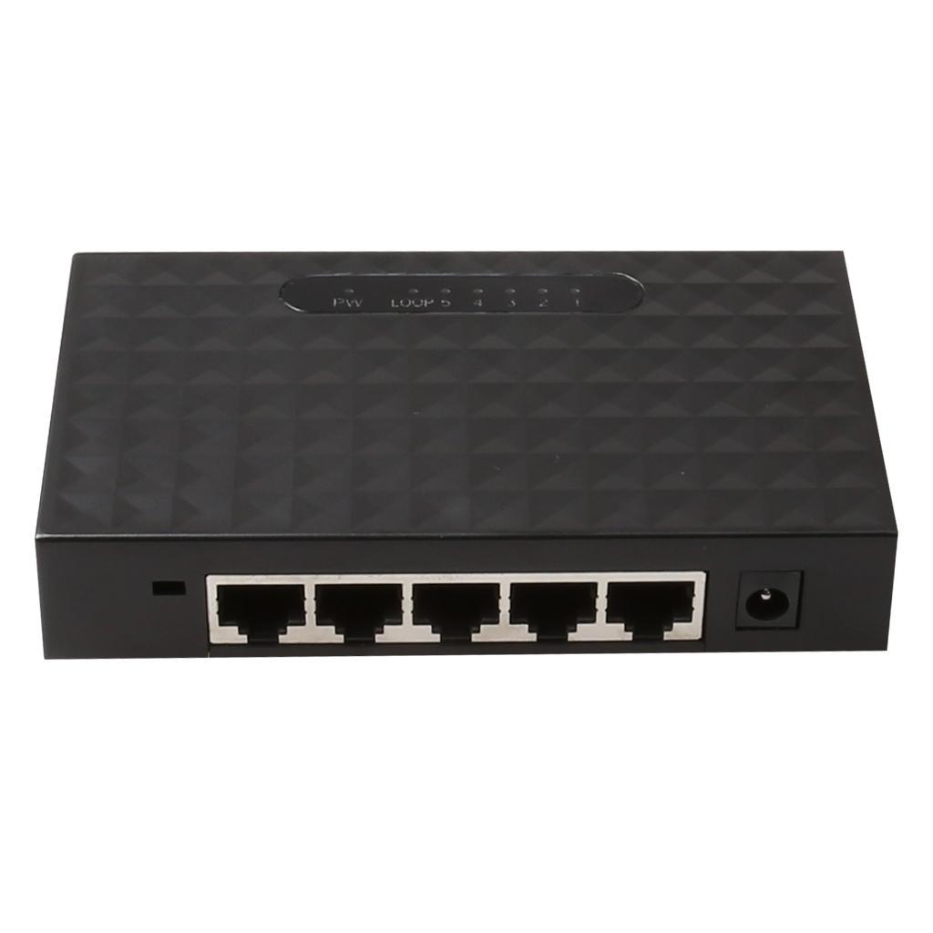 5-Port 10/100/1000Mbps Gigabit Desktop Ethernet Network Switch