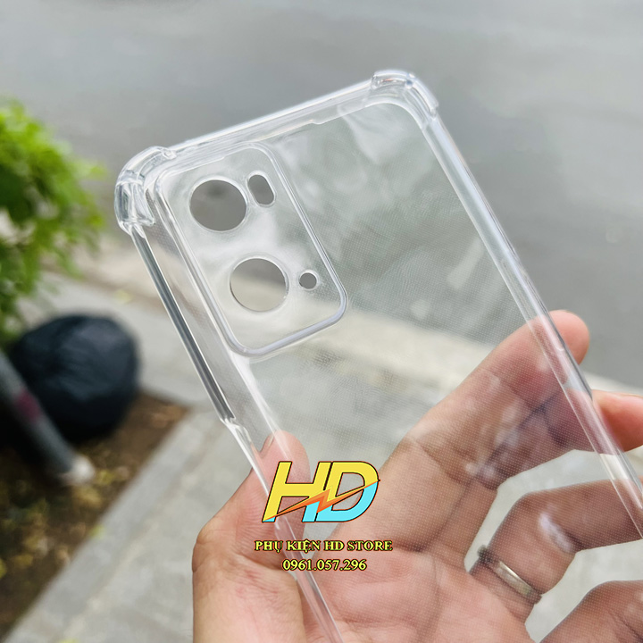 Ốp Lưng Dành Cho OPPO A76/A36 Dẻo Silicon trong suốt, Chống sốc, bảo vệ Camera