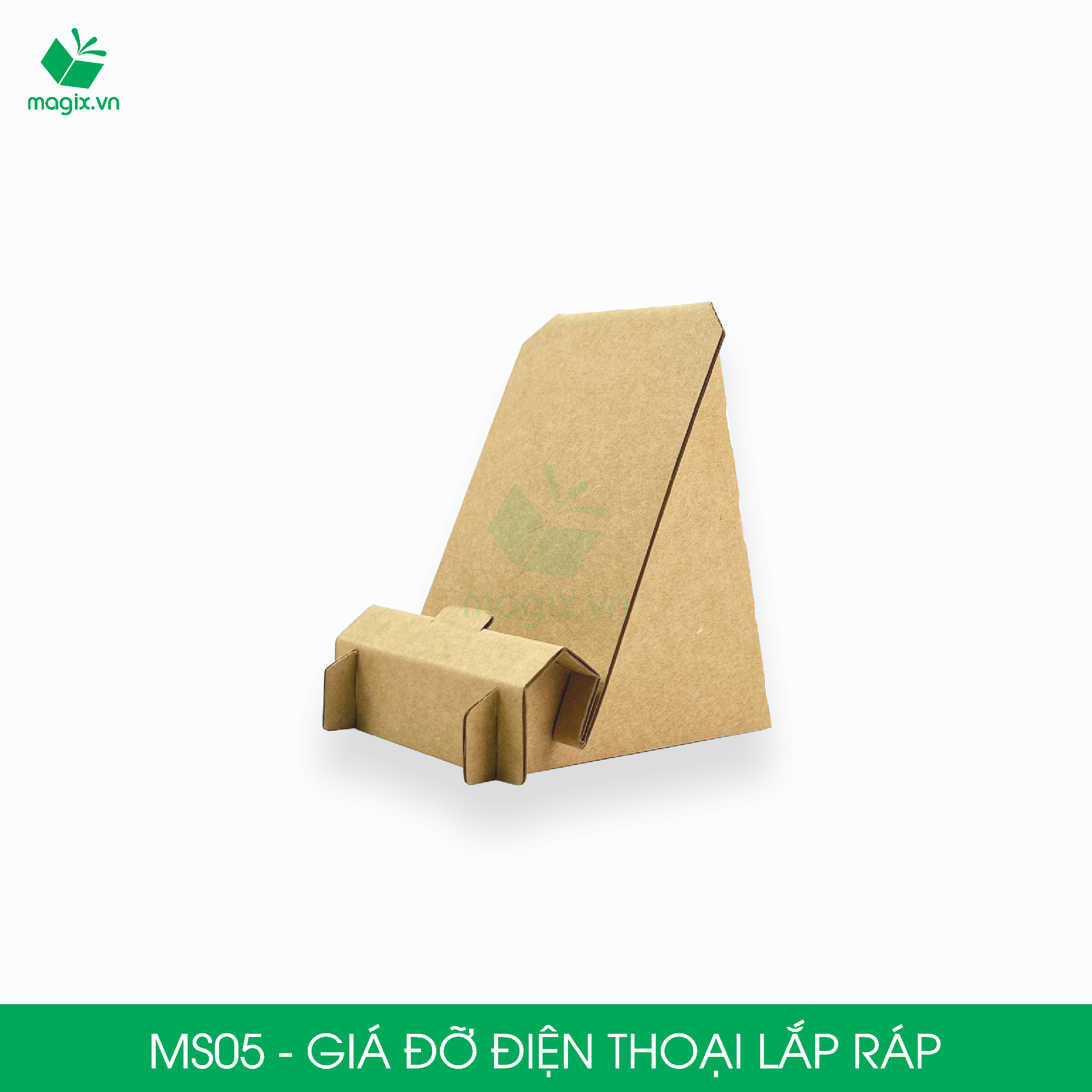 MS05 - Giá đỡ điện thoại, giá đỡ dành cho ipad , kệ máy tính bảng, kệ điện thoại lắp ráp bằng giấy siêu cứng hàng chính hãng