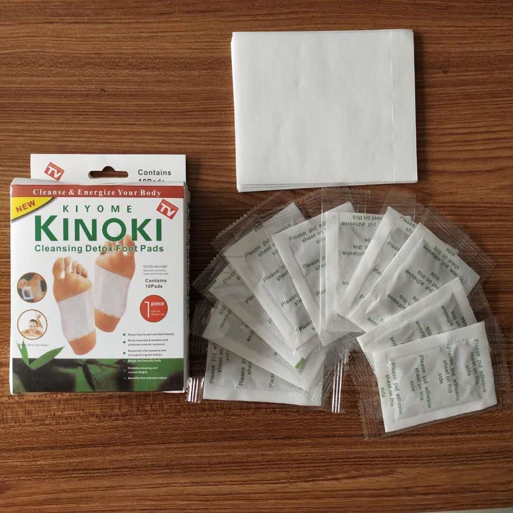 Hộp 10 miếng dán chân giải độc Kinoki