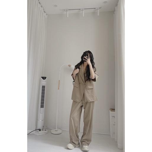 Set blazer cộc siêu hàn quốc by Samhyewear