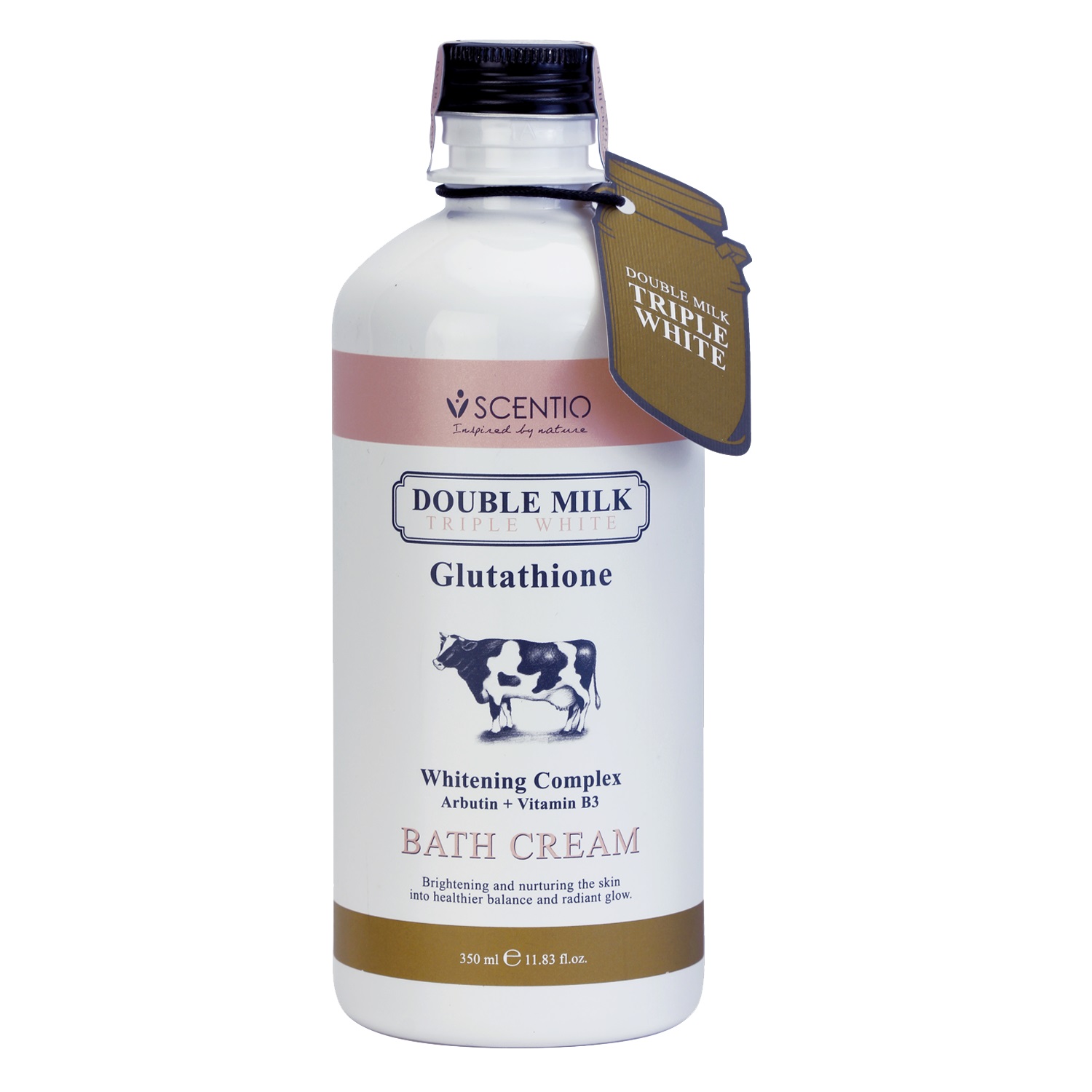 Sữa tắm trắng da Beauty Buffet Scentio Double Milk Triple White 350ml
