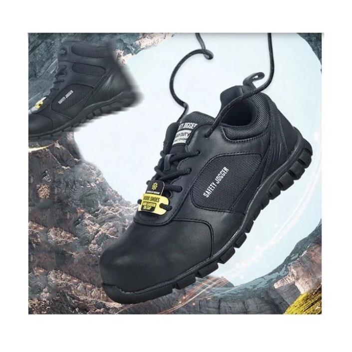 Giày Bảo Hộ Safety Jogger Komodo Siêu Nhẹ, Da Thật Chống Thấm Nước, Chống Tĩnh Điện ESD, Chống Va Đập