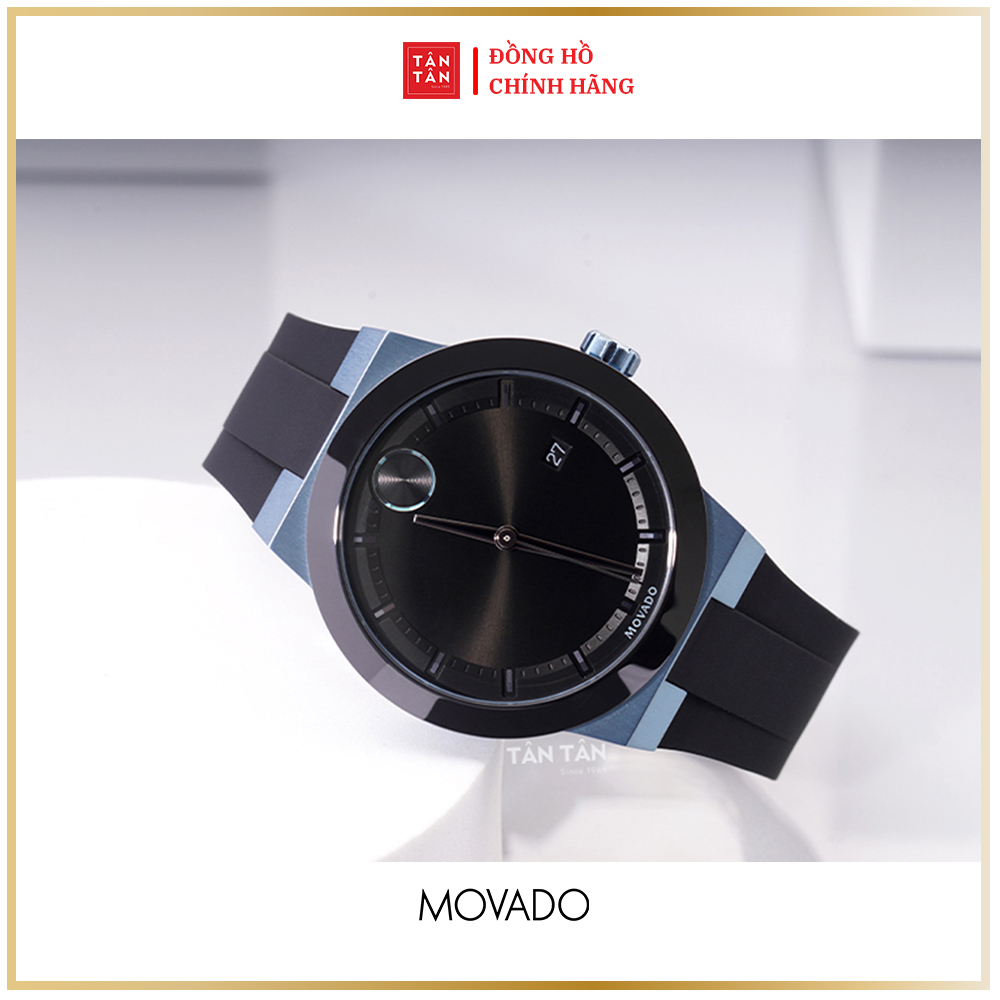 Đồng Hồ Thời Trang Nam Movado Máy Pin Bold Fusion 3600626 42mm