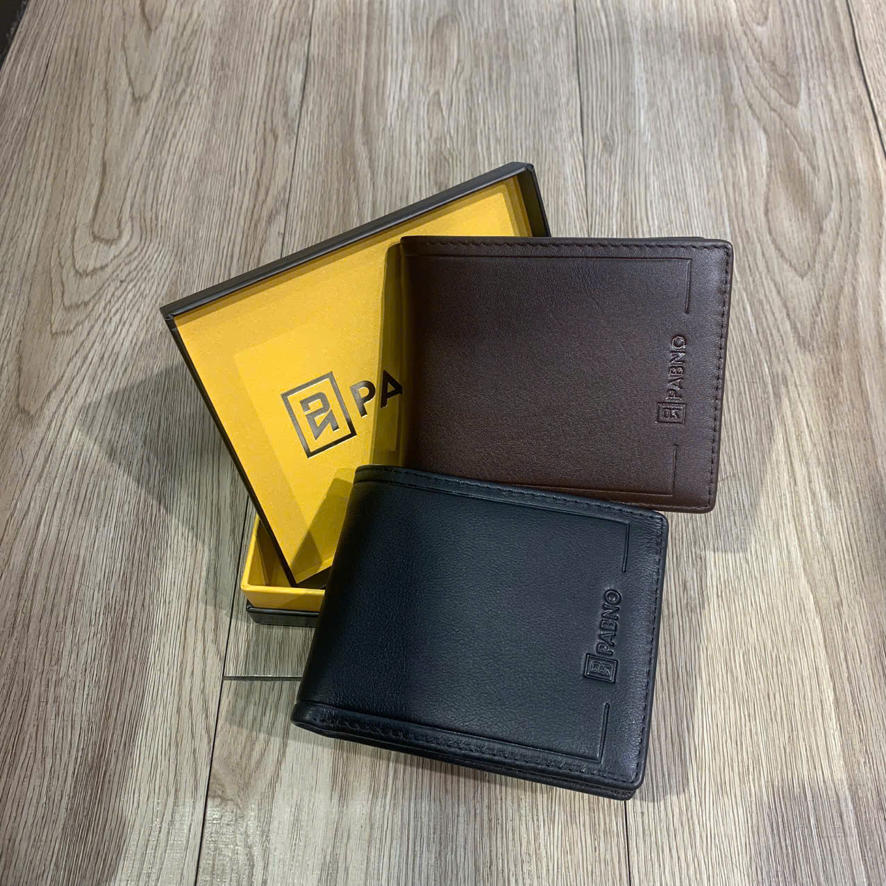 [PABNO] Ví Nam Da Bò Dáng Ngang Có Ngăn Khóa Tiện Dụng PABNO VF75