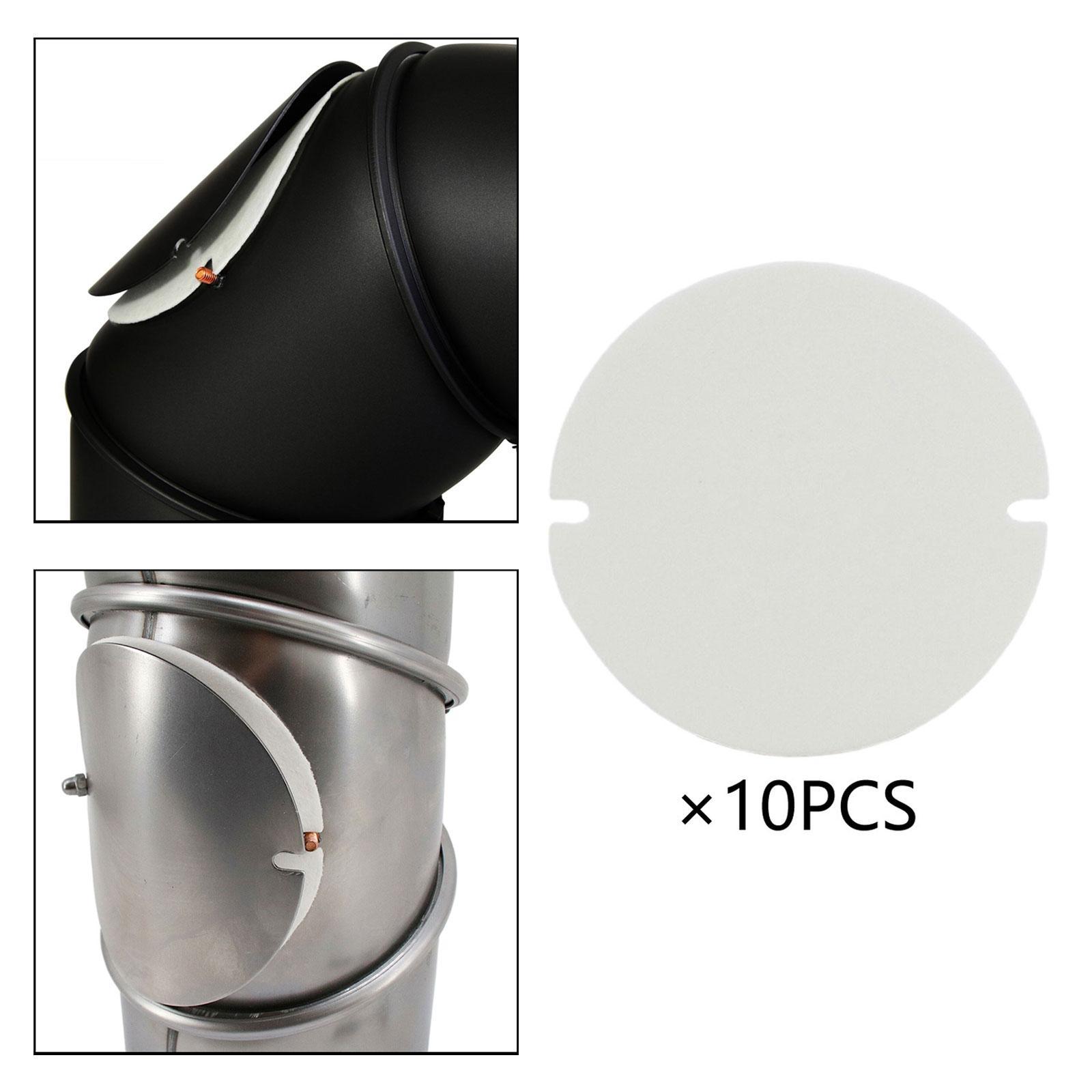 10x Pipe Heat Insulation Mat Easy to Use High Temperature Gasket Paper