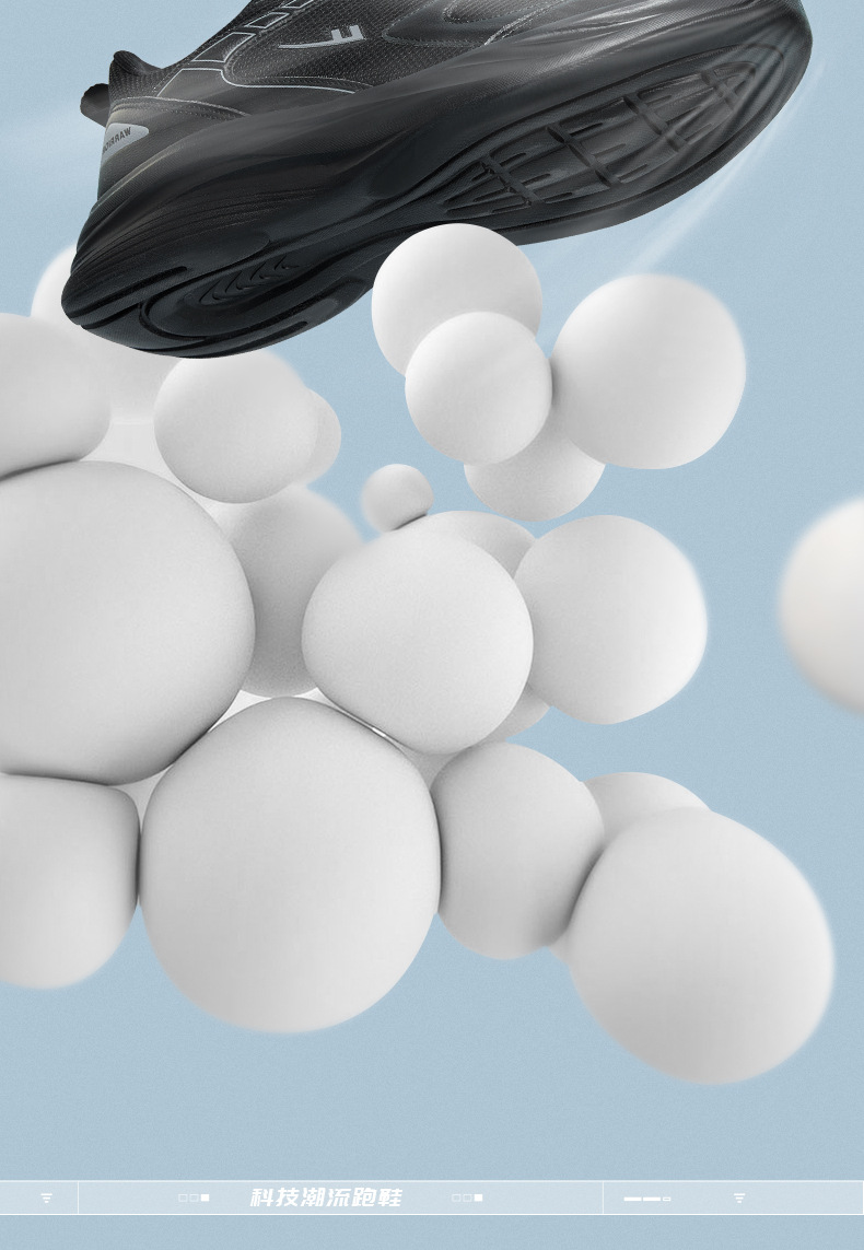 Giày thể thao nữ, giày chạy bộ đế êm nhẹ, thoáng khí đế cao su đúc, chống trơn trượt hạn chế mòn – GNU2075