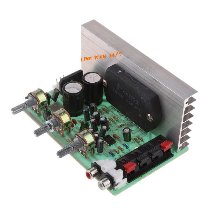 Mạch khuyếch đại công suất 50W + 50W Sử dụng STK 4162II - 4132II hoặc 4152II - Dùng độ loa kéo, karaoke .v.v...