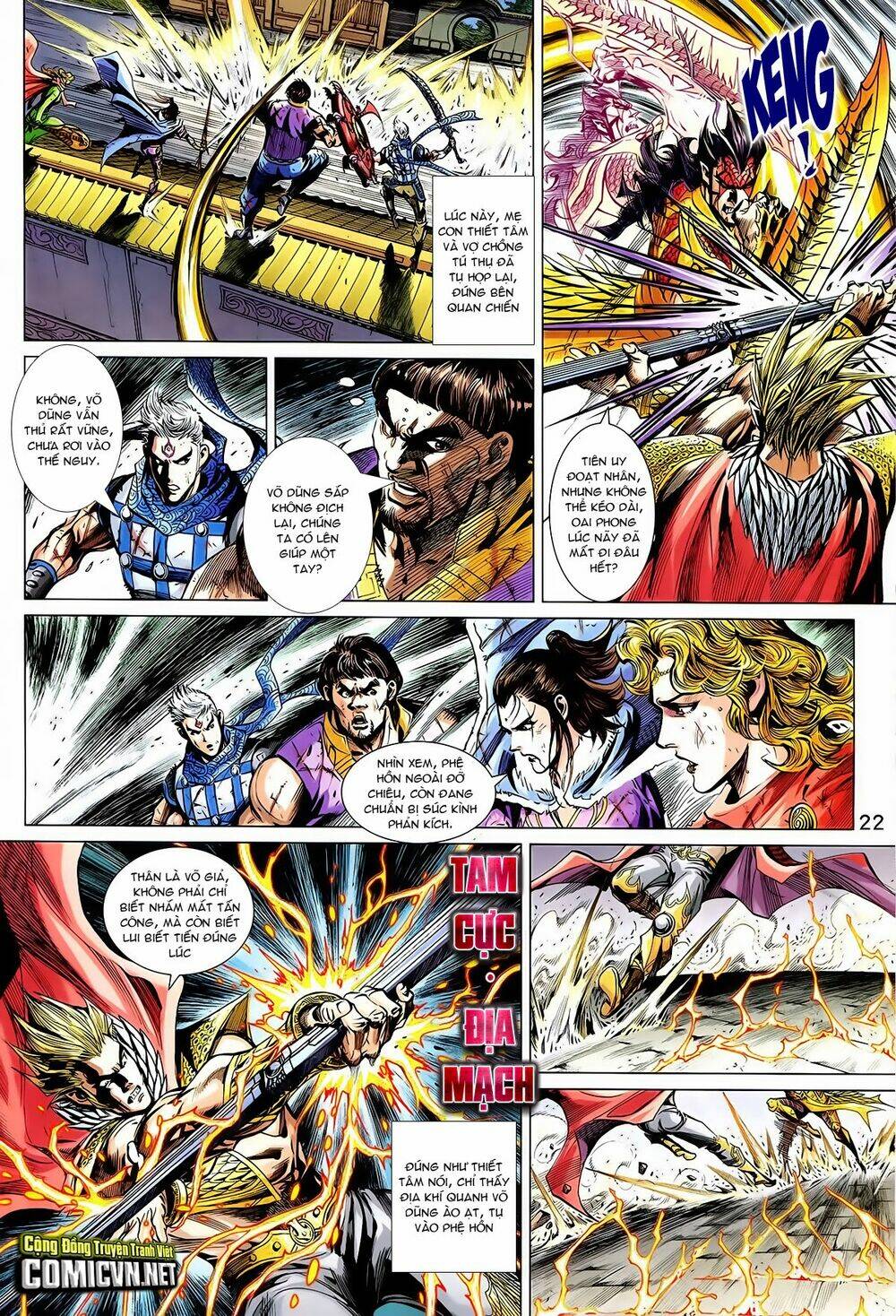 thần binh vấn thiên chapter 32 22