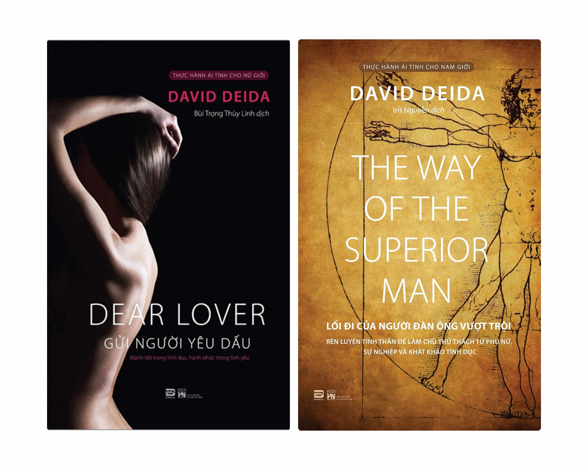 Sách Gửi Người Yêu Dấu &amp; Lối Đi Của Người Đàn Ông Vượt Trội - David Deida