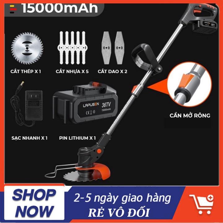 Máy Cắt Cỏ Tỉa Cành Cầm Tay LAPUSEN - Tốc Độ Vượt Trội, Động Cơ Mạnh Mẽ 1800W, Trọng Lượng Siêu Nhẹ,