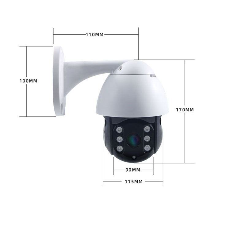 Camera IP Wifi Ngoài trời Carecam 19HS200 FullHD 1080P đàm thoại 2 chiều, xoay 355 độ, chống nước IP65 (Trắng) HÀNG NHẬP KHẨU