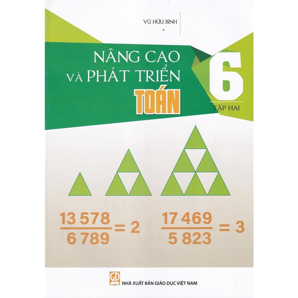 Sách - Trọn bộ Nâng Cao Và Phát Triển Toán 6 (Tập 1 + Tập 2)