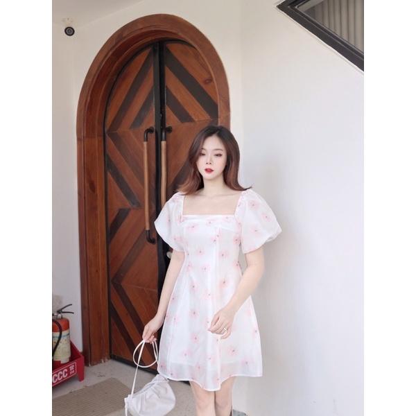 Đầm WONDER HOUSE cerci tay bồng