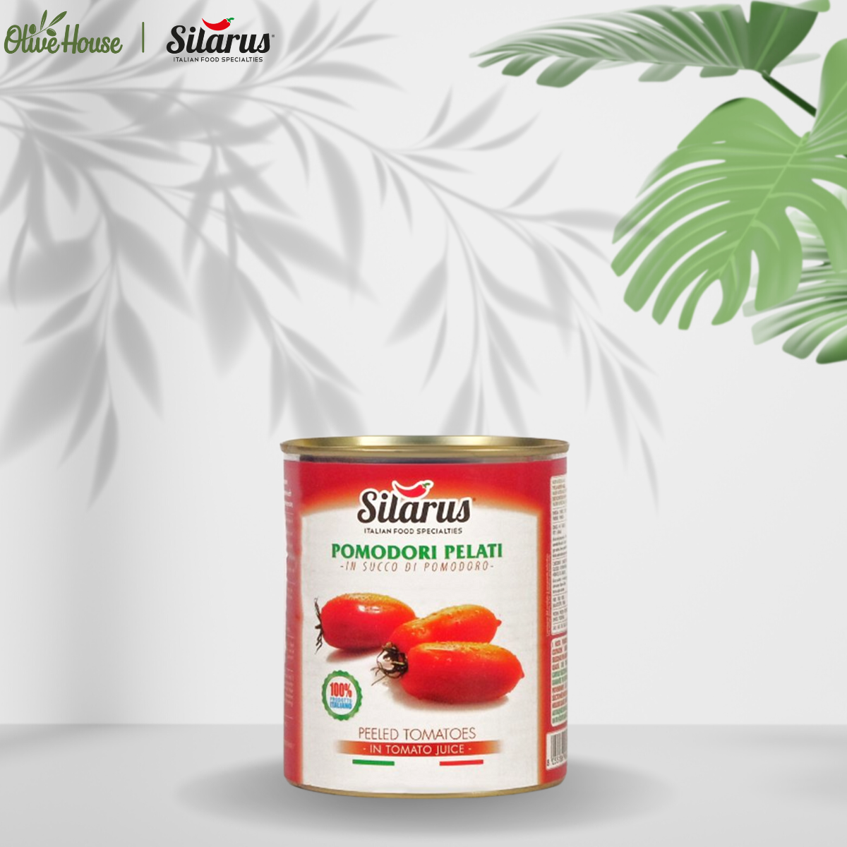 Sốt Cà chua Lột vỏ Silarus 800Gr