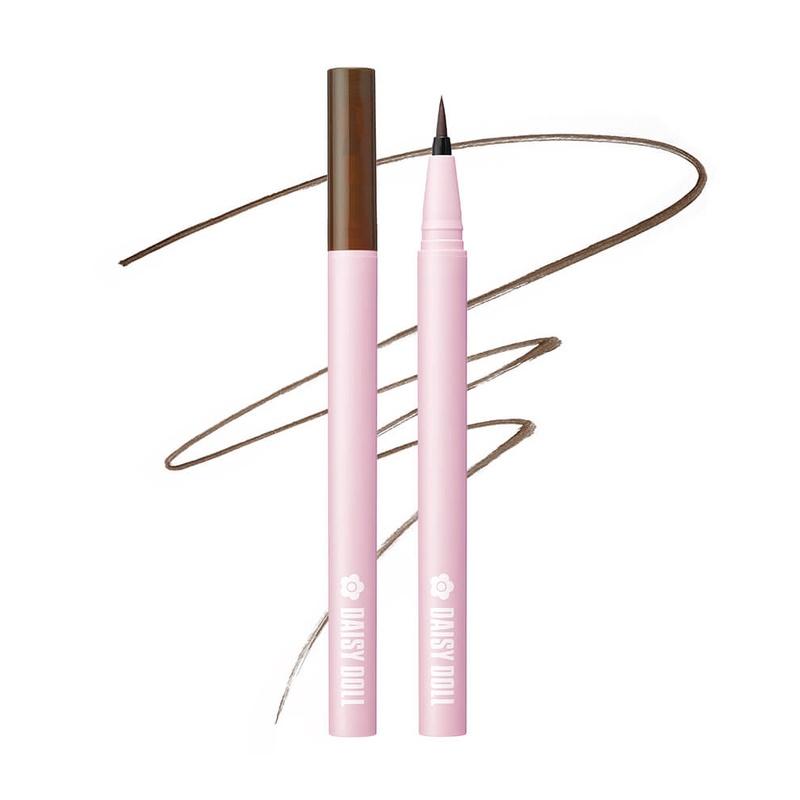 Bút Kẻ Mắt Dạng Lỏng Chống Nước Không Trôi BR-01 Natural Brown Daisy Doll Eyeliner Nhật Bản 0.5g