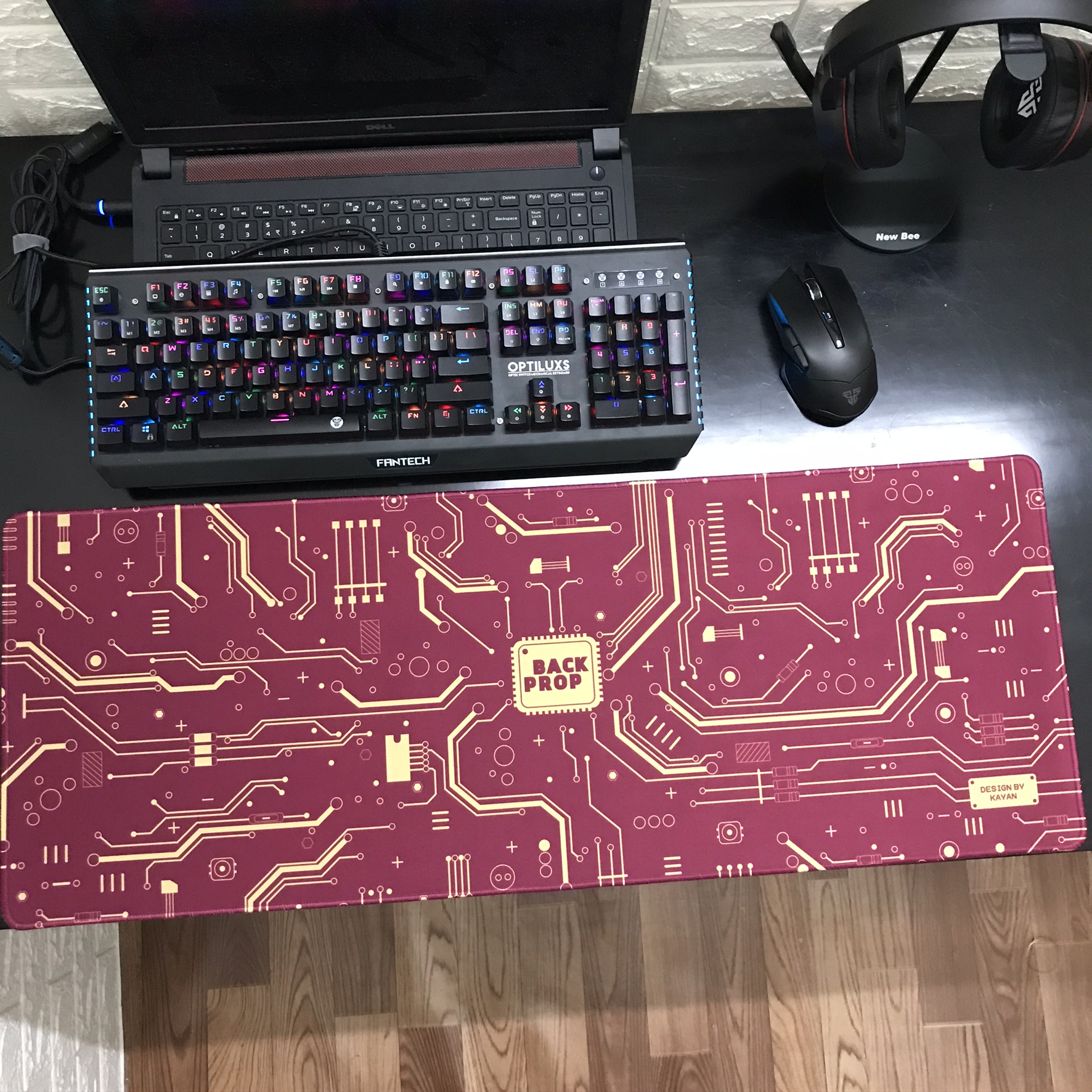 Miếng Lót Chuột, Bàn Di Chuột, mouse pad cỡ lớn Mainboard (80x30x0.3)