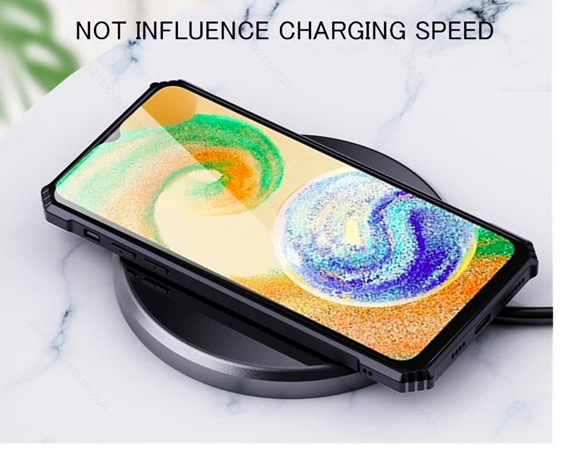 Ốp Lưng Chống Sốc Mặt Lưng Trong Suốt Bảo Vệ Cho Samsung Galaxy A04, A04s - Hàng Chính Hãng Xundd