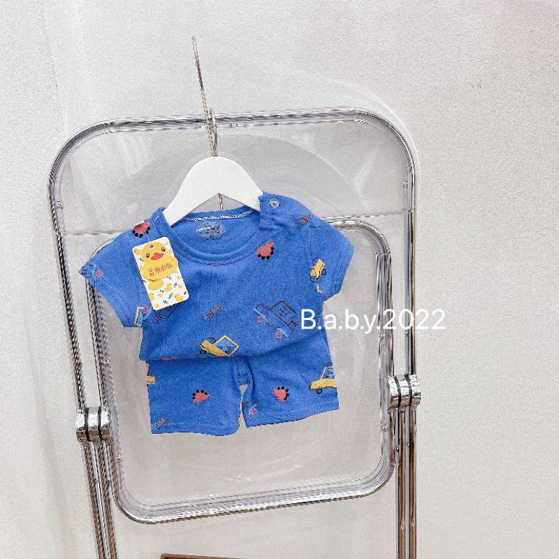 Bộ cotton hình cho bé trai và gái