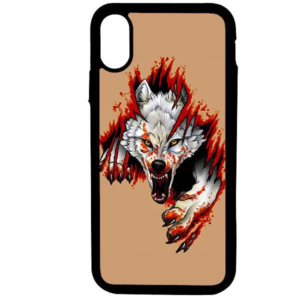 Ốp lưng dành cho điện thoại Iphone Xs Sói Cào