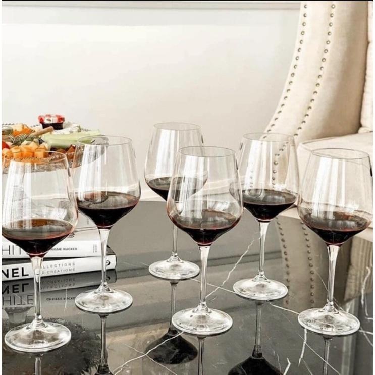 Set 6 Ly Vang Bohemia Sandra, Set Ly Vang Cao Cấp, Cực Sang Chảnh, Nhập Đức