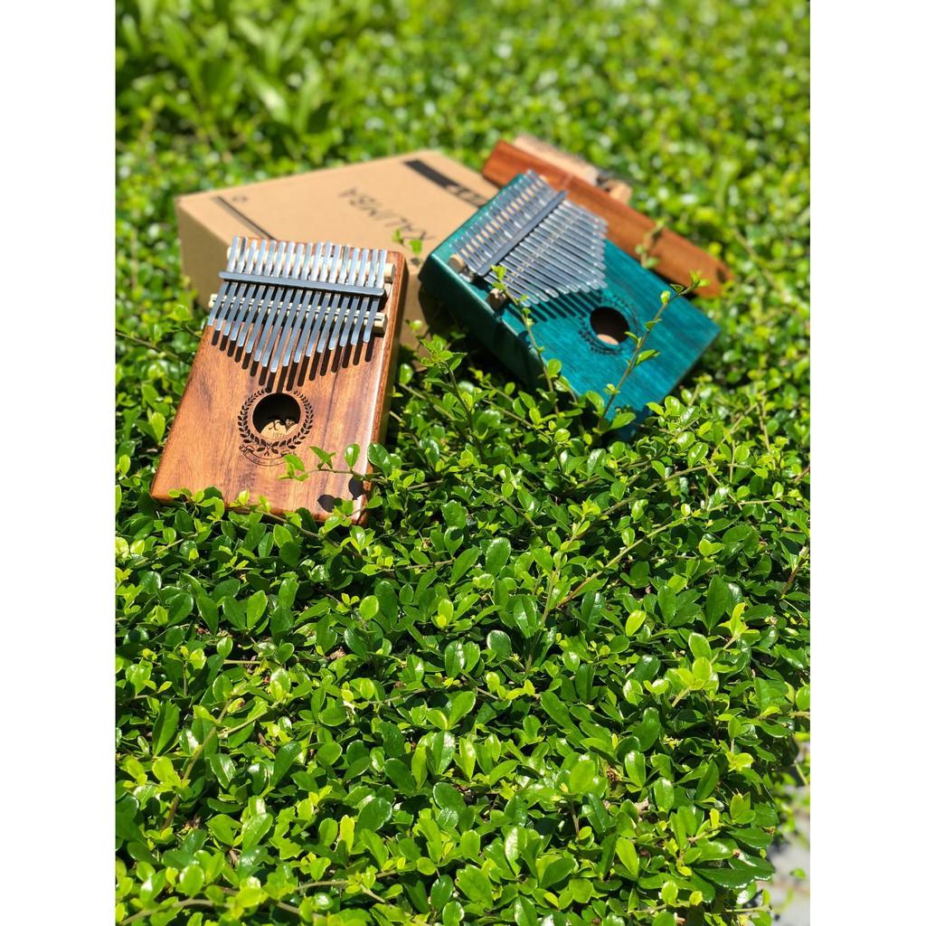 ĐÀN KALIMBA 17 PHÍM XANH ĐẬM