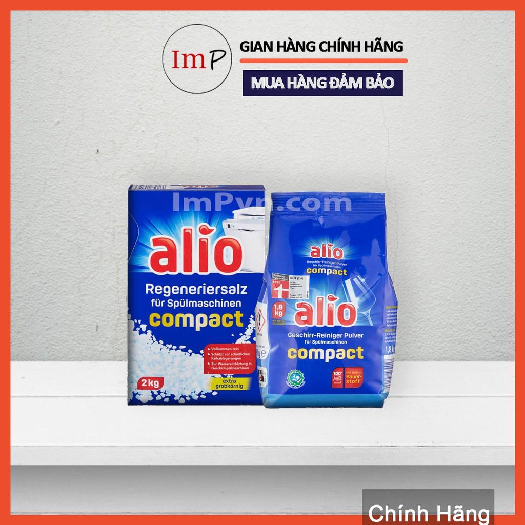 Combo Bột rửa và muối làm mềm nước Alio