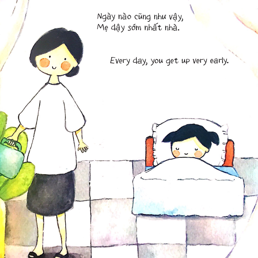 Tình Yêu Gia Đình - Con Yêu Mẹ Vì Mẹ Là Tất Cả (Song Ngữ Anh - Việt)