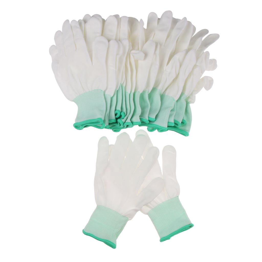 10 Cặp Găng Tay Chống Tĩnh điện An Toàn ESD Găng Tay Làm Việc điện Tử