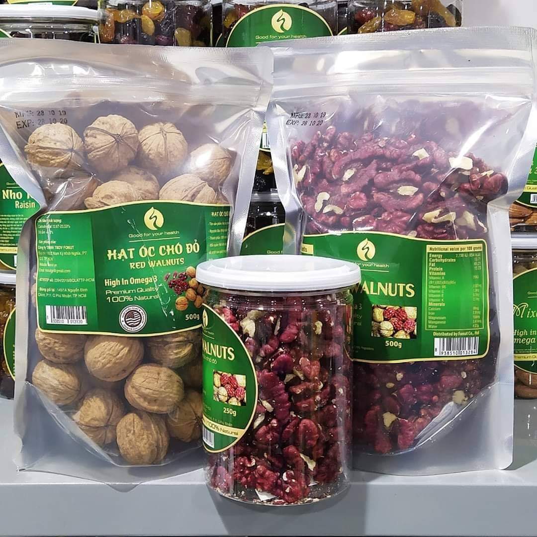 Hạt Óc chó đỏ