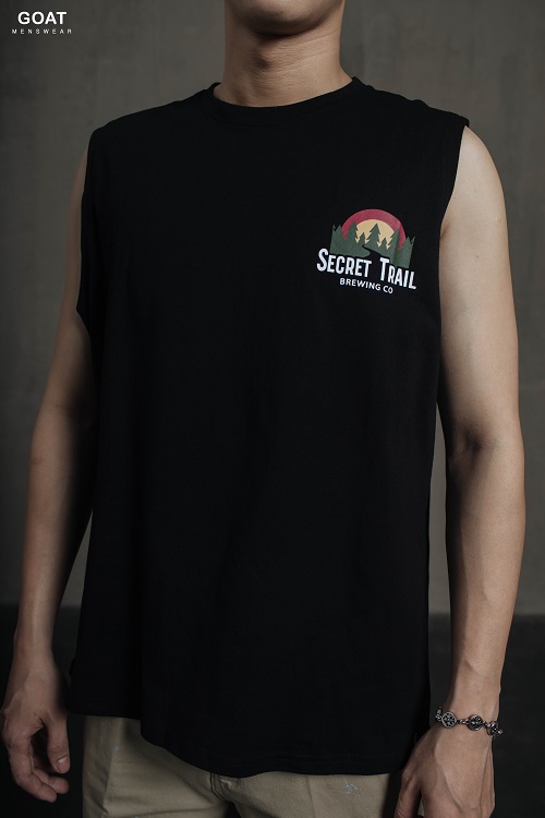 Áo Ba Lỗ In Hình Thể Thao Nam GOAT MENSWEAR