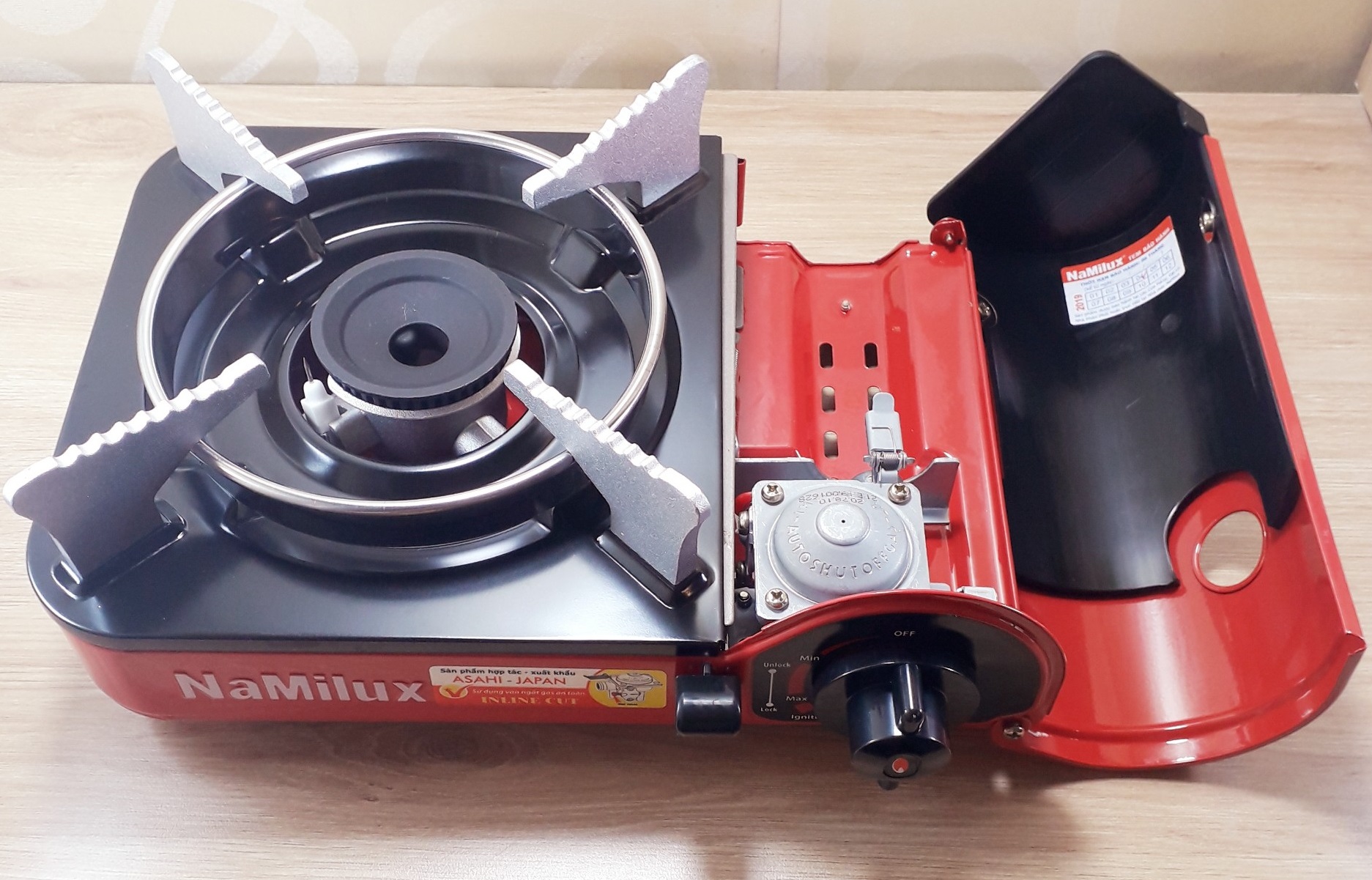 BẾP GAS MINI NAMILUX PS-1711PF SIÊU TIẾT KIỆM GAS LOẠI NHỎ - HÀNG CHÍNH HÃNG