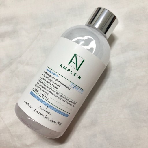 Nước hoa hồng cấp ẩm AMPLE:N Hyaluron Shot Toner