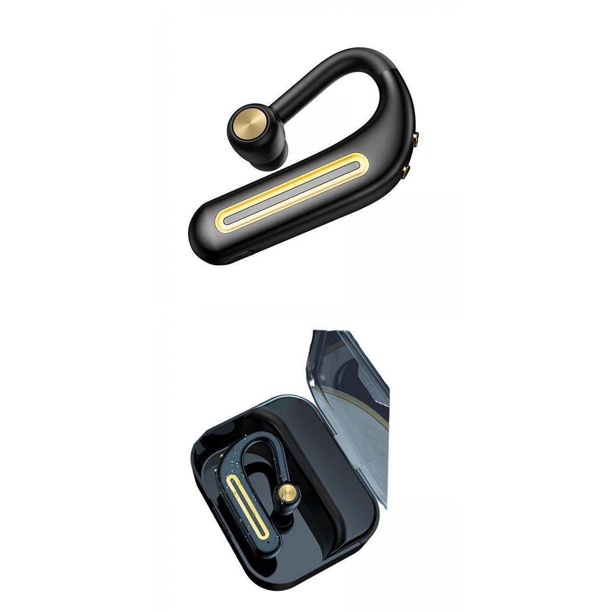 2Pcs  Earpiece with microphone rophone  Lightweight for  Driver Business
