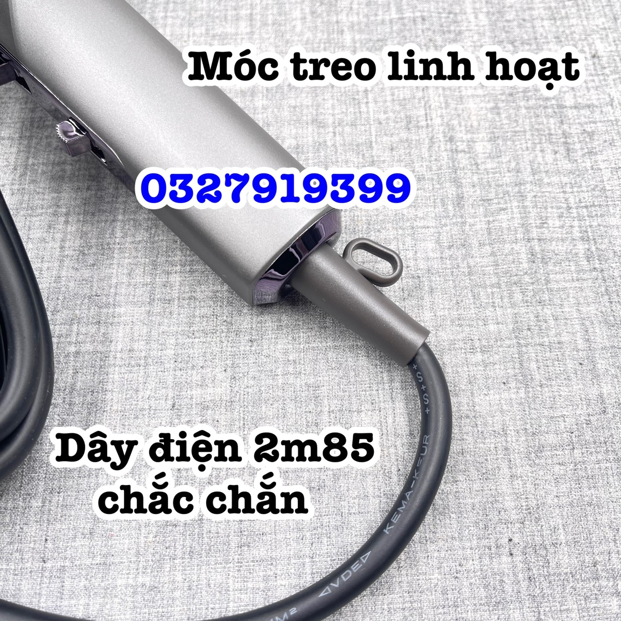 Máy sấy tóc cao cấp PRO Barber 607 - 2 chiều nóng lạnh