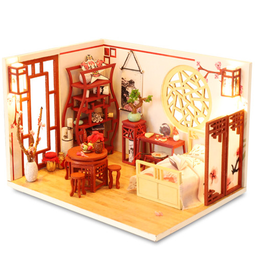 Mô Hình Nhà Tí Hon Tự Lắp Ráp - J010- Men Tình