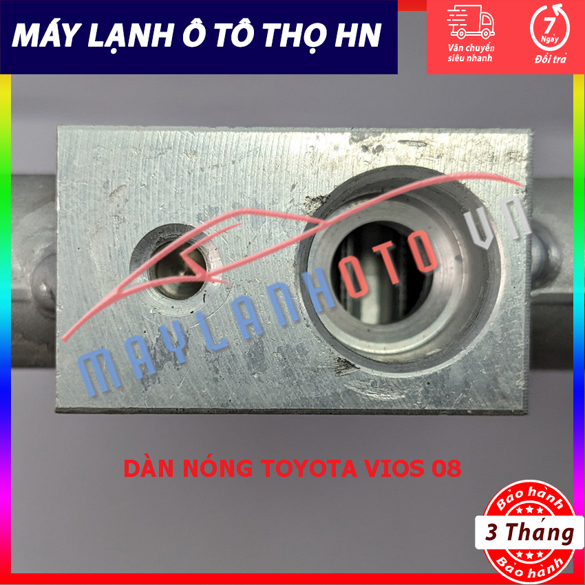 Dàn (giàn) nóng Toyota Vios 2008 Hàng xịn Thái Lan (hàng chính hãng nhập khẩu trực tiếp)