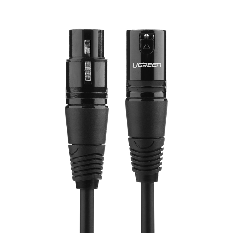 Dây Audio nối dài MIC XLR 6mm dài 3M UGREEN AV130 20711 - Hàng chính hãng
