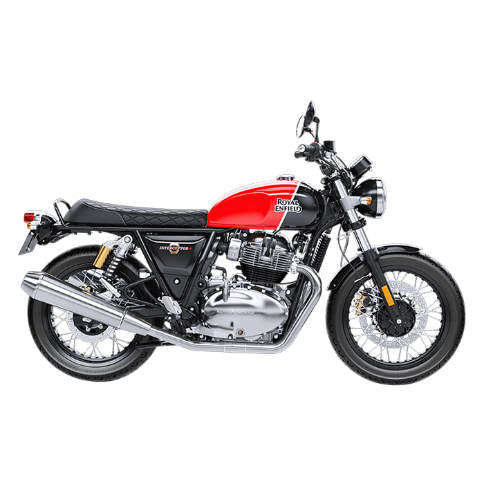 Xe Moto Royal Enfield Interceptor - Đỏ